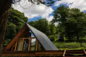 Шале с панорамными окнами и видом на горы, Красная Поляна