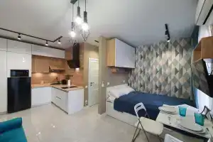 Апартаменты Дизайнерская Студия ЖК Касабланка от HomeHotelSochi 20, Адлер