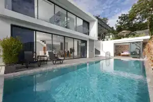 Вилла Svk-2 с Панорамным Видом на Море 4 Спальни Частный Бассейн Камала Бич, Камала