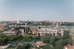 Квартира студия у залива с шикарным видом, Чебоксары