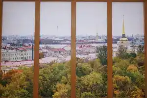 Апартаменты Бизнес студия, в 8 минутах ходьбы, до метро Озерки