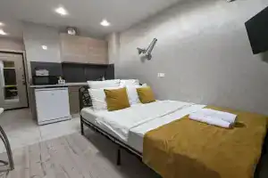 Апартаменты RentHome студия Горчица на Южном шоссе у ТЦ Амбар, Самара