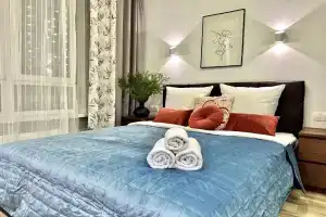 Квартира Люкс-Студия дизайнерская с видом на реку и Москва Сити, Москва