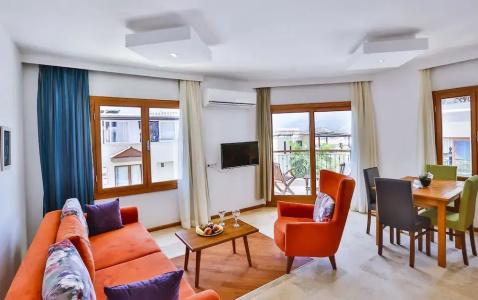 Kaş, merkezde, denize yakın, balkonlu, konforlu apart daireler - 92
