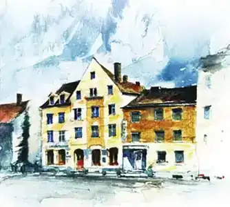 Augsburg Goldener Falke - 0