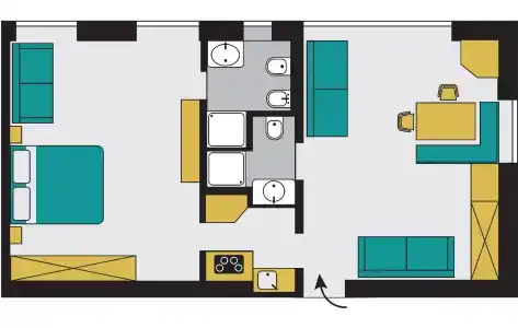 Aquila Dolomites Residence - 18