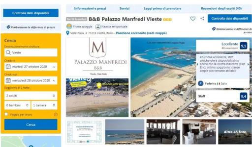 b&b Palazzo Manfredi Vieste - 14