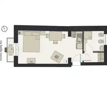 Badia Nuova Apart , Restaurant , Rooftop Lounge Bar - 333