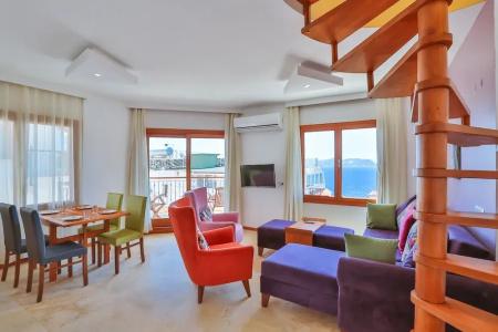 Kaş, merkezde, denize yakın, balkonlu, konforlu apart daireler - 41