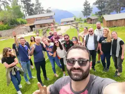 Heshkili huts Svaneti - 19