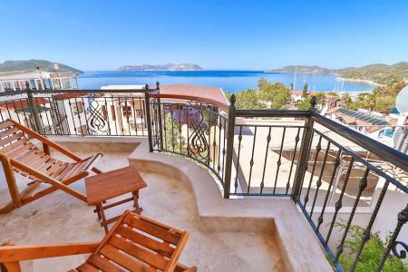 Kaş, merkezde, denize yakın, balkonlu, konforlu apart daireler - 103