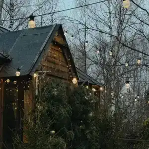 Пaнopамный домик c купeлью - 6