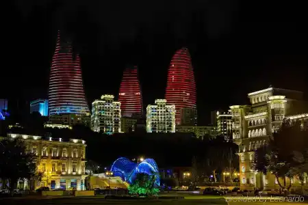 Fairmont Baku, Flame Towers - 1