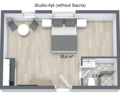 Zollikof Aparts - Sauna & Studio - 44