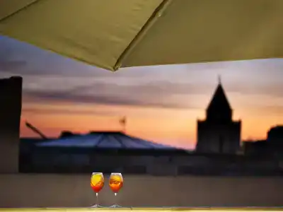 Badia Nuova Apart , Restaurant , Rooftop Lounge Bar - 9