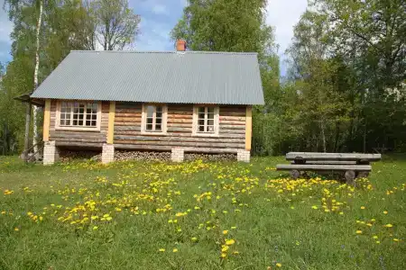 Изба на озере - Пралище - 56