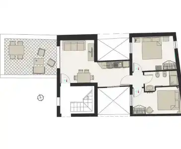 Badia Nuova Apart , Restaurant , Rooftop Lounge Bar - 161