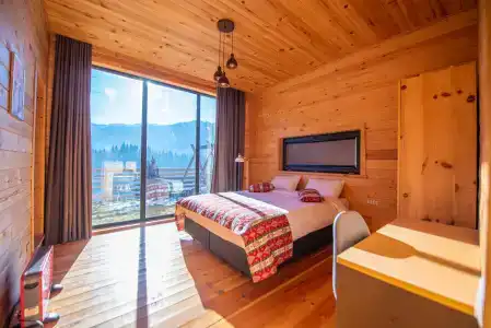 Wooden Huts In Mestia - 7