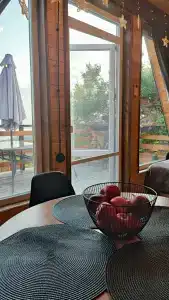 Шале A-Frame с Панорамным Видом на Волгу - 16