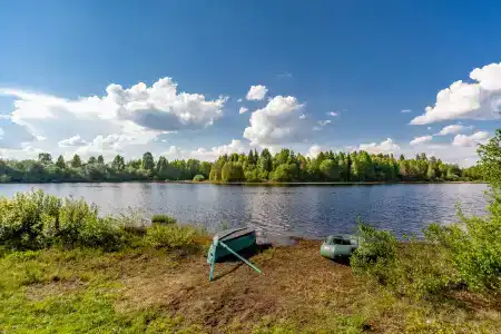 Домик на двоих с панорамным окном - 42