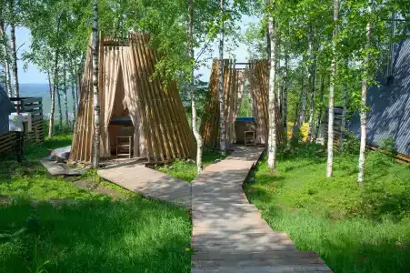 Глэмпинг Коттеджи на горе Крестовая - 5