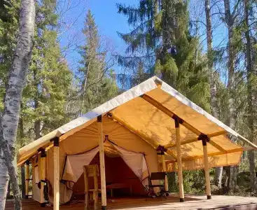 Глэмпинг Типи на берегу Белого моря - 11