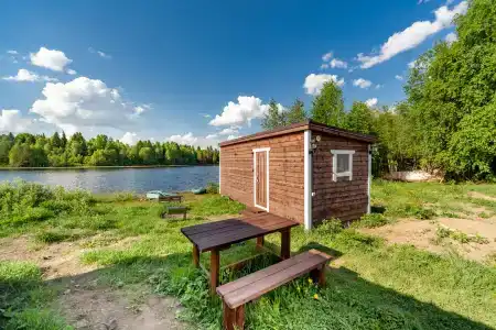 Домик на двоих с панорамным окном - 89