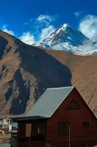 Шале Kazbegi Inn Cottages - 37