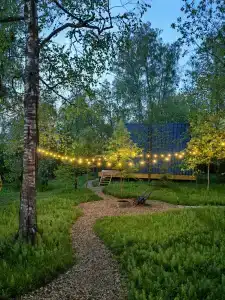 Глэмпинг A-frame на холме - 19