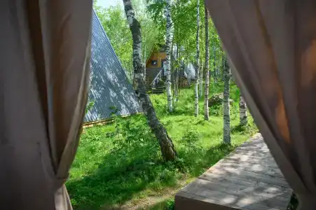 Глэмпинг Коттеджи на горе Крестовая - 6