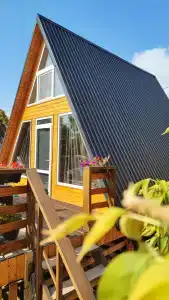 Шале A-Frame с Панорамным Видом на Волгу - 0