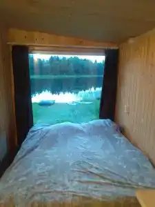 Домик на двоих с панорамным окном - 58