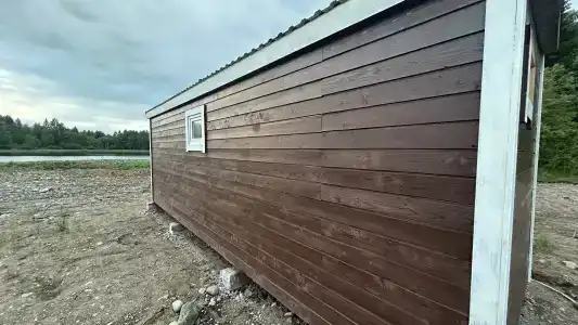 Домик на двоих с панорамным окном - 84