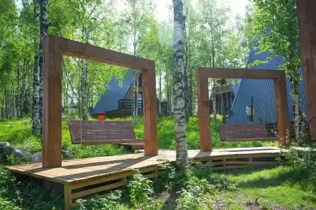 Глэмпинг Коттеджи на горе Крестовая - 4