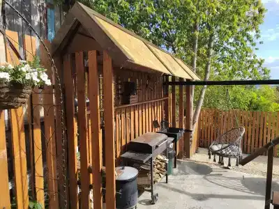Шале A-Frame с Панорамным Видом на Волгу - 26