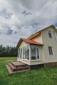 Дом с камином и баней на дровах - 1