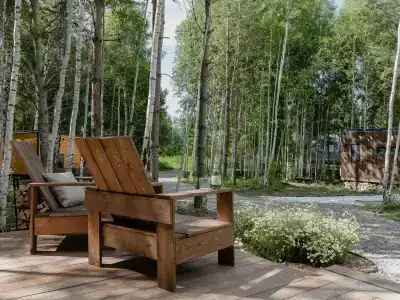 Лесной отель Yolo - 9