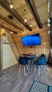 Шале A-Frame с Панорамным Видом на Волгу - 22