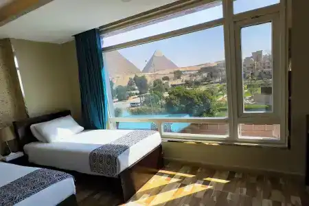 Turquoise Pyramids View - 84