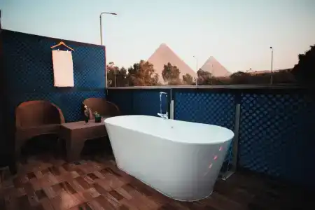 Turquoise Pyramids View - 92