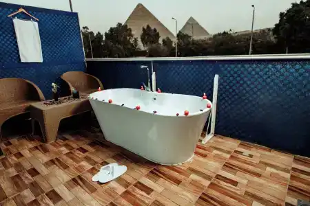 Turquoise Pyramids View - 100