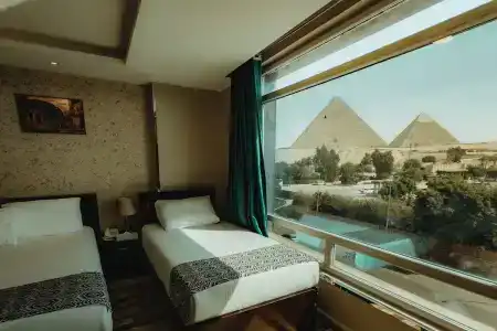 Turquoise Pyramids View - 86