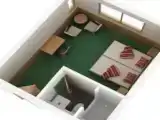 Трёхместный номер Стандарт с видом на горы