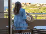 Двухместный номер Стандарт с частичным видом на море