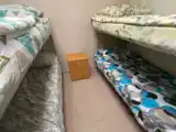 Кровать в общем номере c 2 двухъярусными кроватями (удобства на этаже) №15