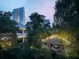 Четырёхместный номер Deluxe с видом на сад