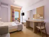 Трёхместный номер Deluxe с балконом и с видом на море