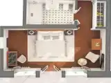 Двухместный номер Deluxe с балконом и с видом на море