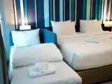 Трёхместный номер Deluxe c 1 комнатой с балконом