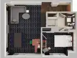 Люкс c 1 комнатой